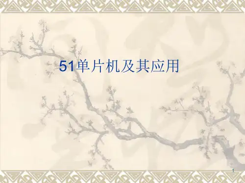 51单片机及其应用PPT课件