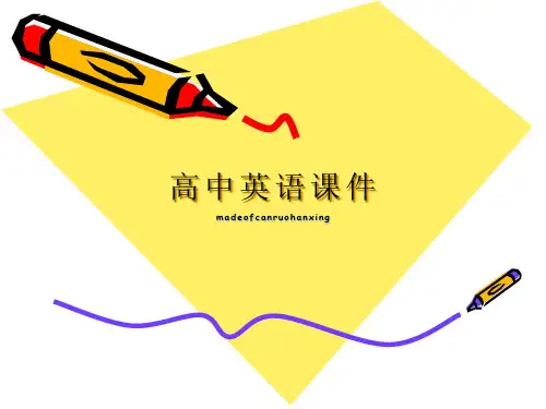 人教版高中英语必修四unit4learningaboutlanguage课件