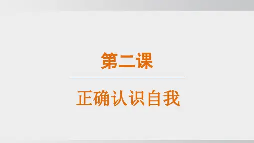 2024年秋新部编版七年级道德与法治上册 2.1 认识自己(课件)