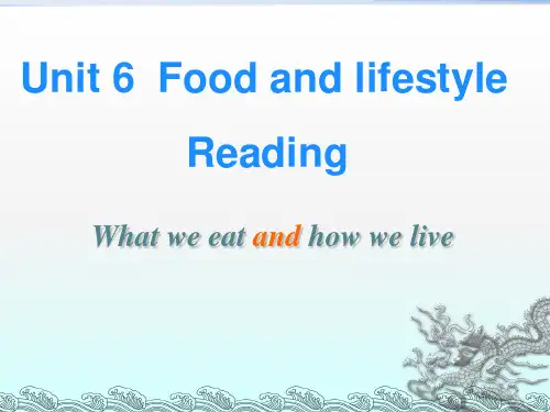 译林版七上unit6 reading 课件