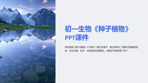 初一生物《种子植物》课件