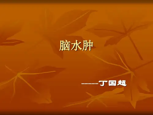 脑水肿