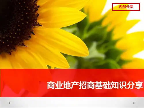 商业地产招商基础知识