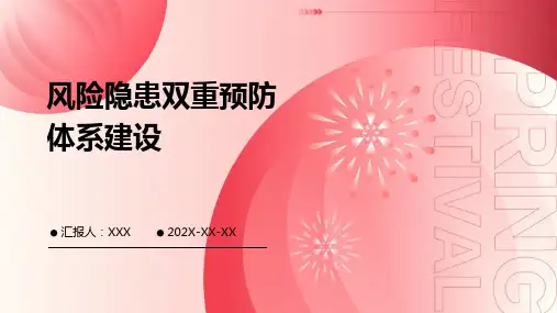 风险隐患双重预防体系建设PPT