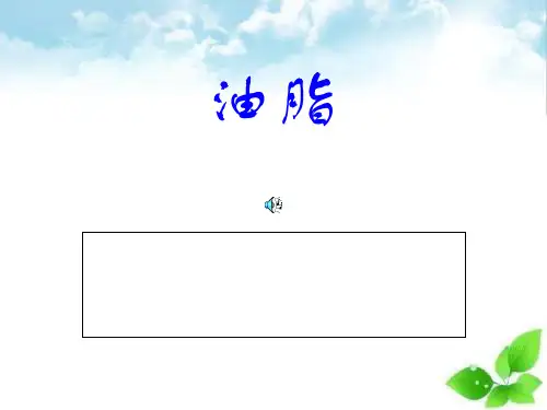 油脂PPT课件(上课用)1