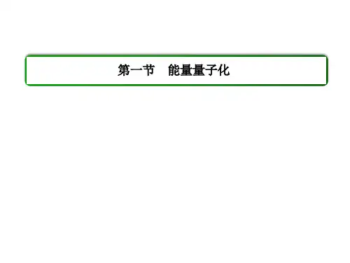 人教版物理(选修3-5)课件：17.1能量量子化(32页) 