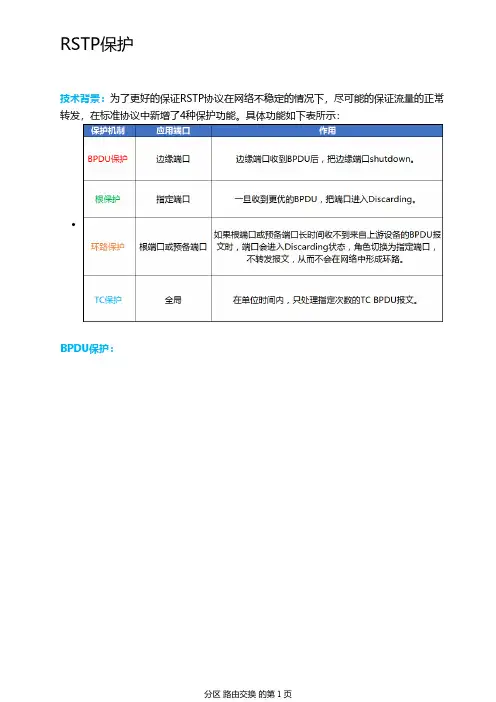 华为数通基础24-RSTP保护