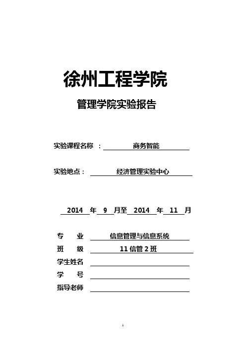 商务智能