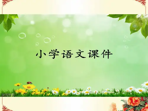 冀教版一年级下册语文《荷叶伞》课件1.ppt
