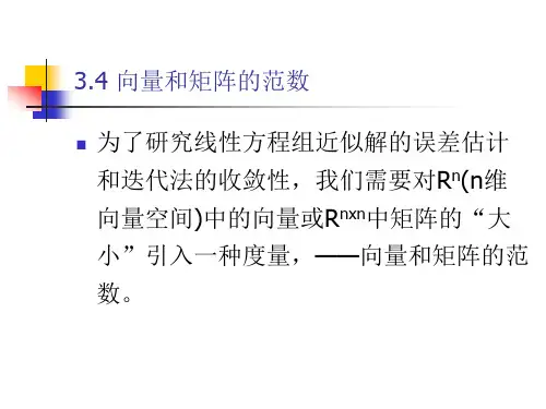 大学数值计算方法(第3章解线性方程组的数值解法)3
