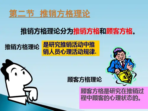 2推销方格理论