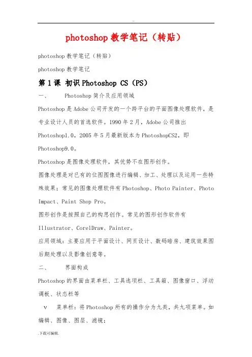 photoshop_全教学笔记