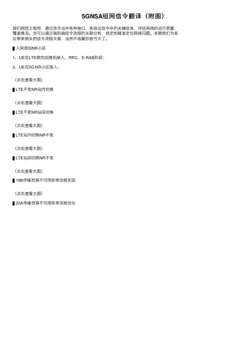 5GNSA组网信令翻译（附图）