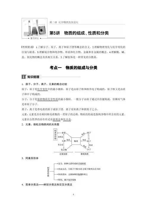 2-5 物质的组成、性质和分类