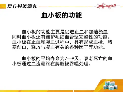 血小板活化 PPT课件