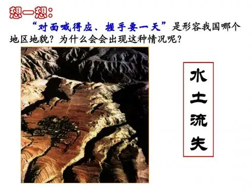 水土流失的治理