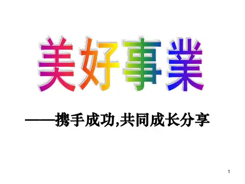 创业说明会课件