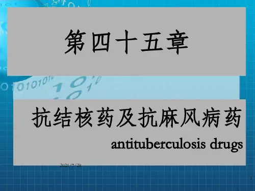 抗结核药ppt课件_OK