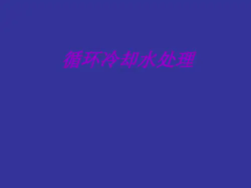 循环冷却水处理PPT课件