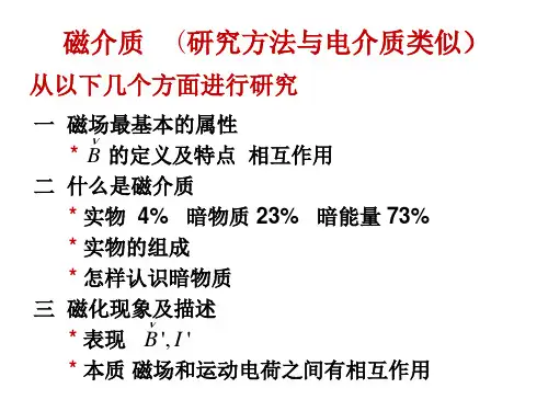 6.1分子电流观点详解