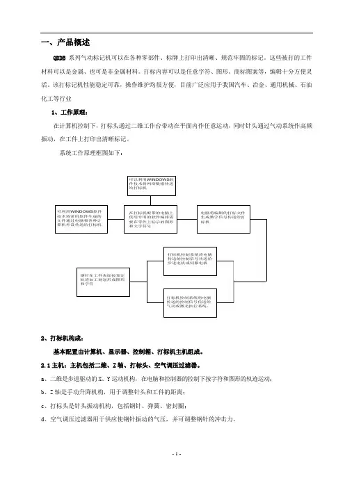 气动说明书