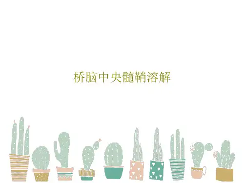 桥脑中央髓鞘溶解17页PPT