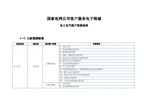 国家电网公司客户服务电子商城