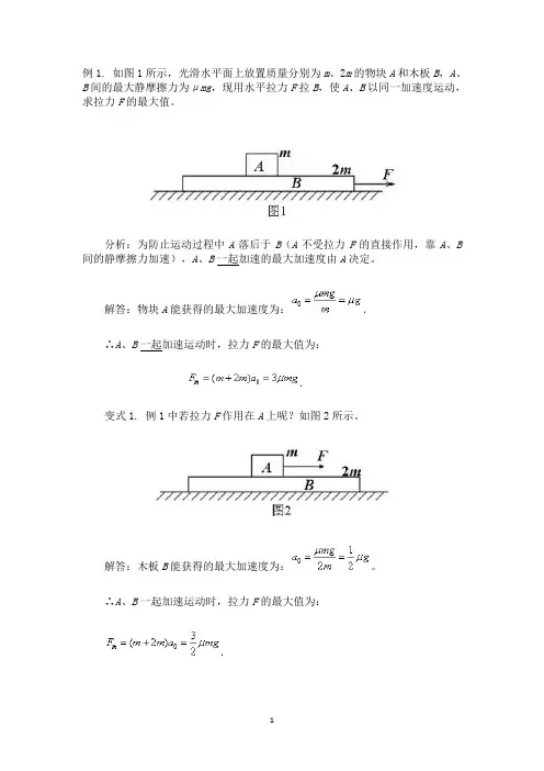板块模型专题