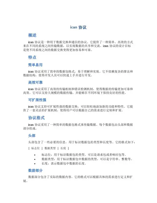 ican协议