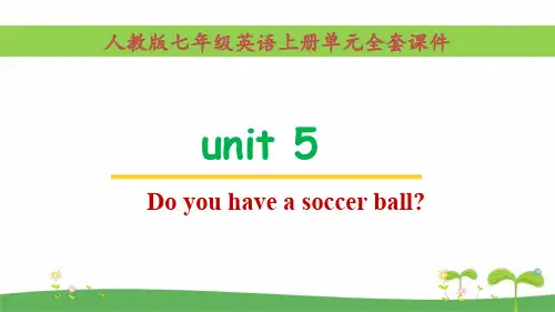 [人教版]七年级英语上册unit 5单元全套优质课件