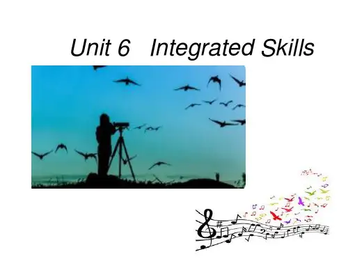 牛津译林版8A英语八年级上册unit 6 Integrated skills课件
