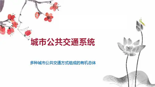 城市公共交通系统