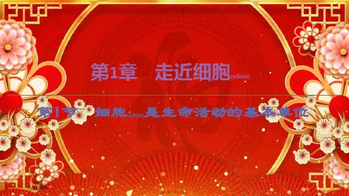 高中生物第1章第1节细胞是生命活动的基本单位课件必修1高一必修1生物课件
