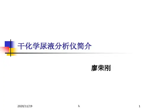 干化学尿液分析仪简介