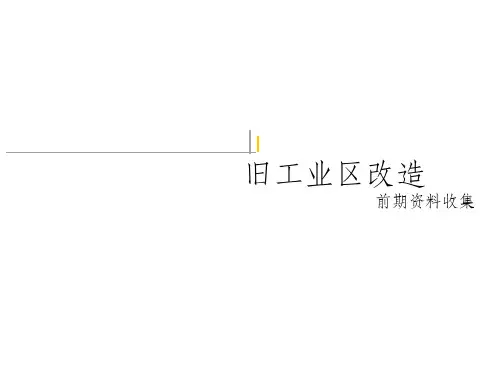 工业区改造案例分析ppt课件