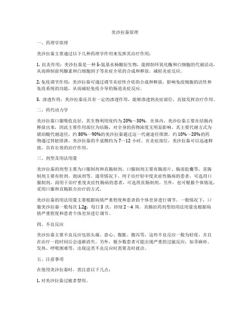 美沙拉秦原理