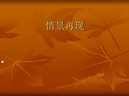 情景再现