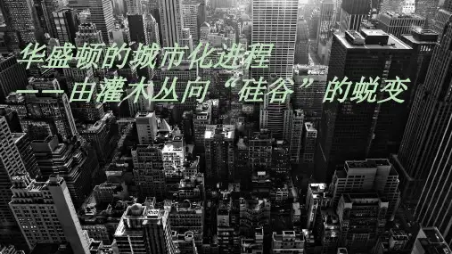华盛顿城市化进程