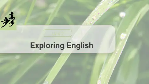 Grammar—Review：word formation