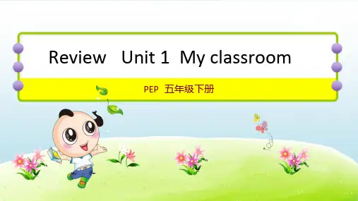 2021春PEP版五年级英语下册 Unit 3 课时练2 授课+习题课件