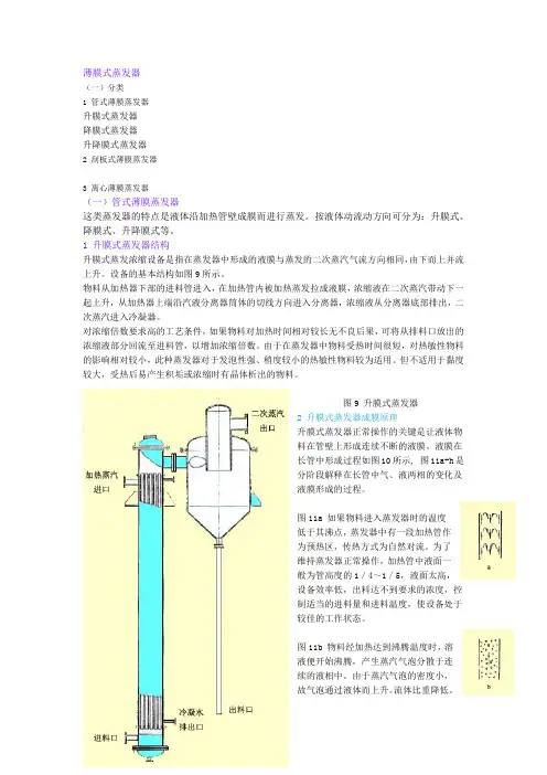 蒸发器