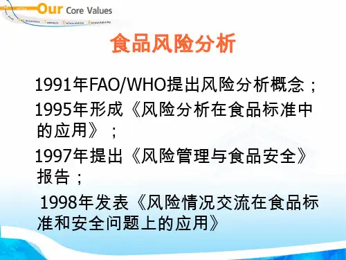 食品安全风险分析ppt71页(1).ppt