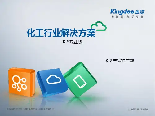 化工行业解决方案培训课件