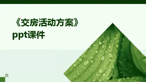 《交房活动方案》课件