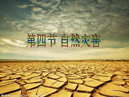 第二章第四节自然灾害