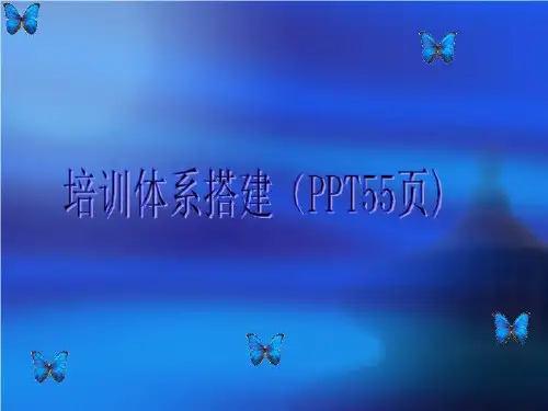 培训体系搭建(PPT55页)