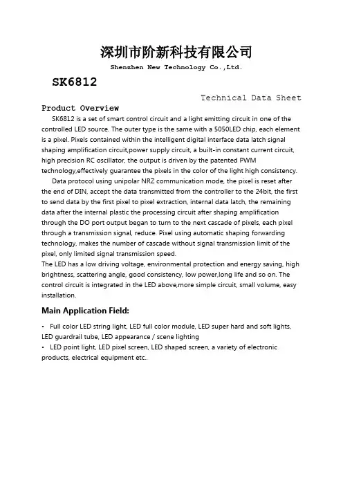 SK6812 preliminary