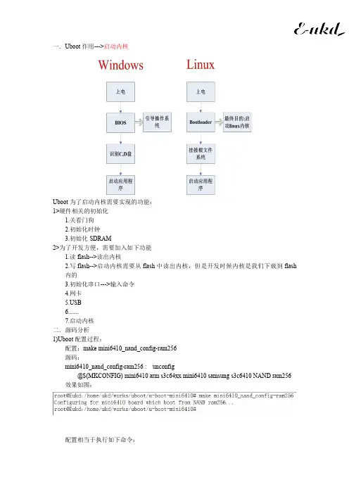 uboot配置过程分析