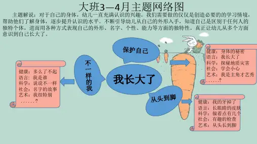 主题网络图“我长大了”