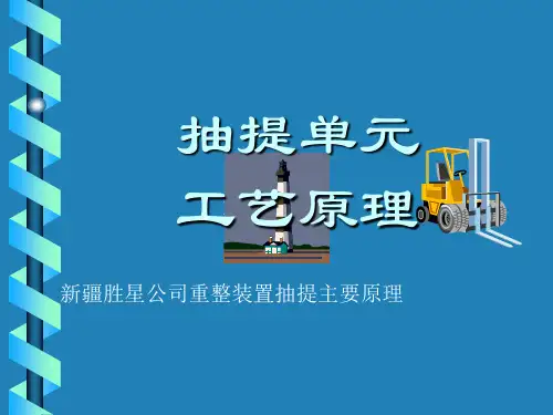 大芳烃抽提讲课(工艺原理)
